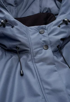 Cellbes of Sweden Funktionsjacka med fastsydd huva Gråblå Hot