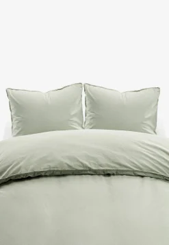 Borganäs Garnfärgat påslakanset Ljusgrön Discount