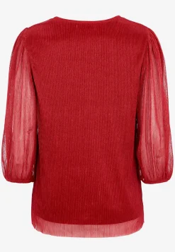 Cellbes of Sweden Glittrig festtopp Mörkröd Best