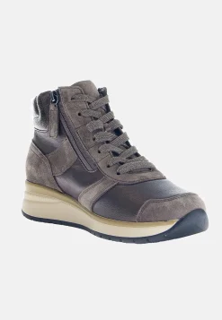 Gabor Hög sneaker Hallux valgus Brun Outlet