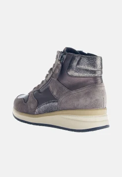 Gabor Hög sneaker Hallux valgus Brun Outlet