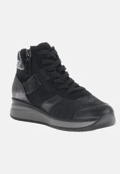 Gabor Hög sneaker Hallux valgus Brun Outlet
