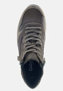 Gabor Hög sneaker Hallux valgus Brun Outlet