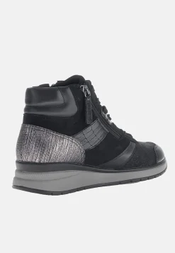 Gabor Hög sneaker Hallux valgus Brun Outlet