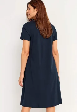 Cellbes of Sweden Härligt mjuk trikåklänning Marin Clearance