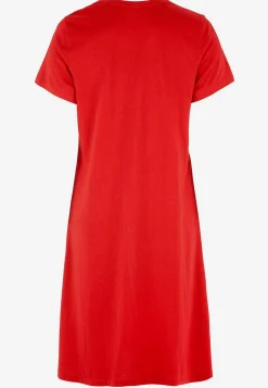 Cellbes of Sweden Härligt mjuk trikåklänning Röd Online