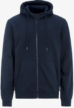 Cellbes of Sweden Huvtröja med dragkedja Marin Best