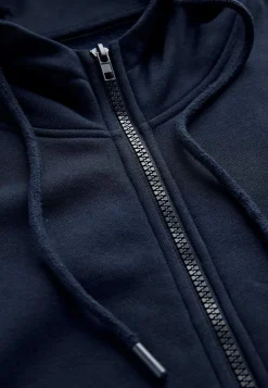 Cellbes of Sweden Huvtröja med dragkedja Marin Best