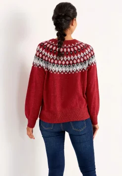 Cellbes of Sweden Jacquardmönstrad cardigan