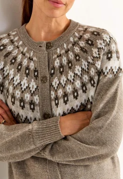 Cellbes of Sweden Jacquardmönstrad cardigan