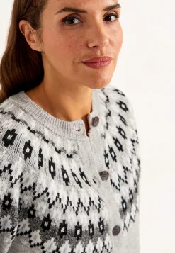 Cellbes of Sweden Jacquardmönstrad cardigan
