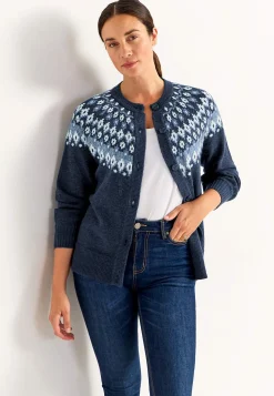 Cellbes of Sweden Jacquardmönstrad cardigan