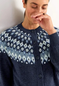 Cellbes of Sweden Jacquardmönstrad cardigan