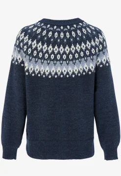 Cellbes of Sweden Jacquardmönstrad cardigan Blå / Mönstrad Online