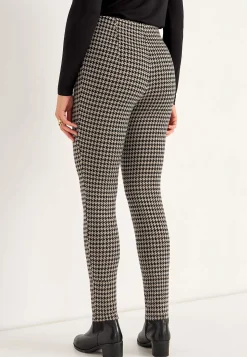 Cellbes of Sweden Jacquardmönstrade leggings Svart / Beige / Mönstrad Online