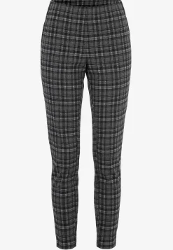 Cellbes of Sweden Jacquardmönstrade leggings Grå / Rutig