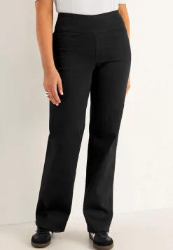 Cellbes of Sweden Jeans med hög resårmidja Elisa Svart denim New