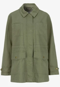 Cellbes of Sweden Jeansjacka med dragkedja Khakigrön Hot