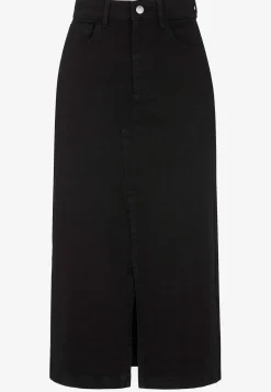 Cellbes of Sweden Jeanskjol med slits fram New