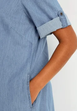 Cellbes of Sweden Jeansklänning i mjuktvättad denim Ljusblå / Denim Hot