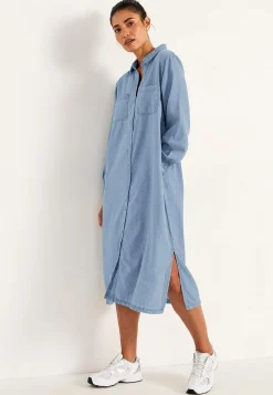 Cellbes of Sweden Jeansklänning med sidofickor Mellanblå / Denim