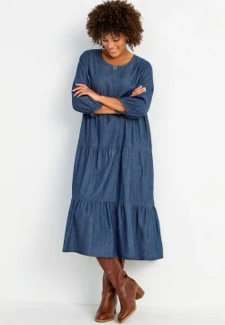 Cellbes of Sweden Jeansklänning med volanger Sale