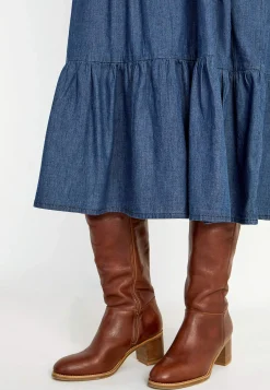 Cellbes of Sweden Jeansklänning med volanger Sale