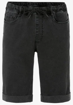 Cellbes of Sweden Joggershorts med elastisk midja Grå / Denim Hot