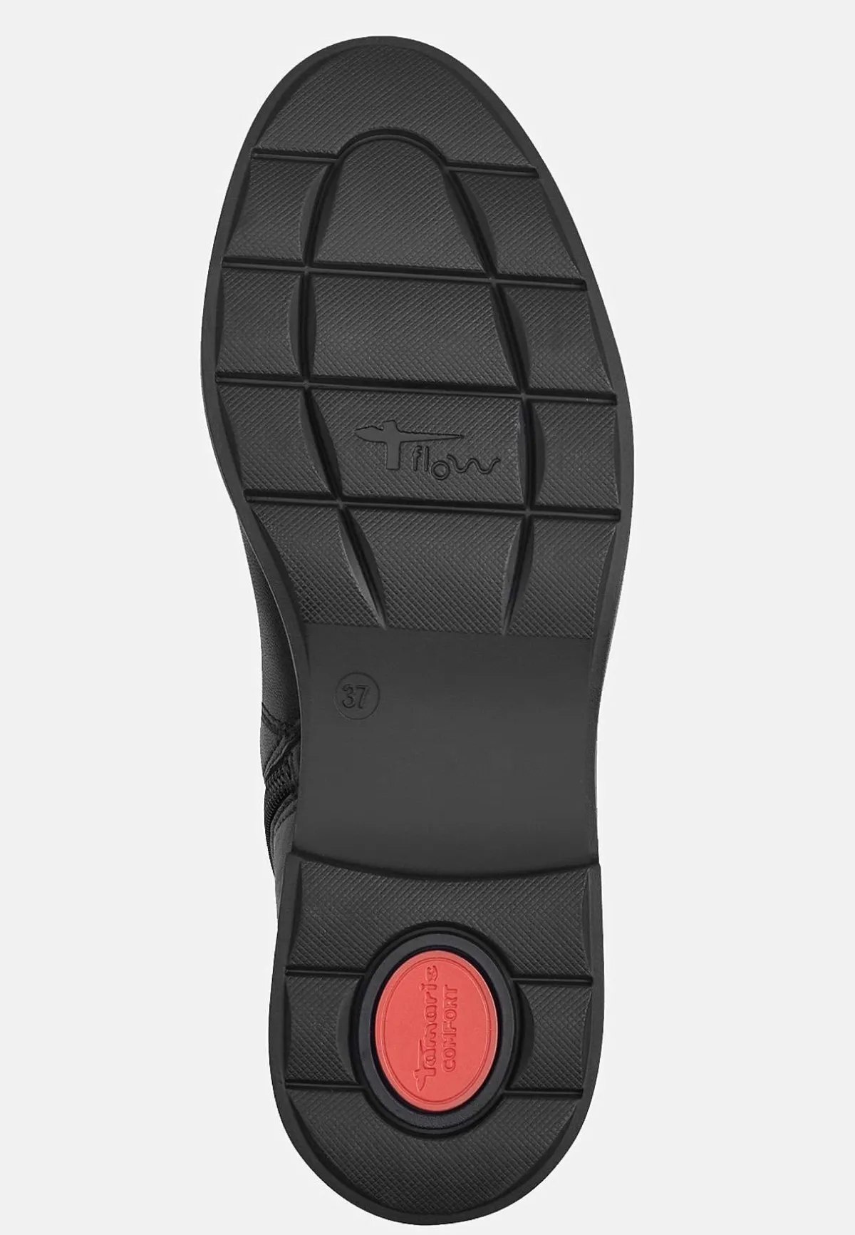 Tamaris Klassisk skinnkänga Comfort Svart New