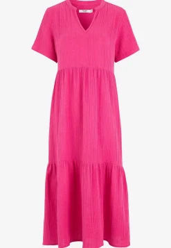 Cellbes of Sweden Klänning i krinklad bomull Online