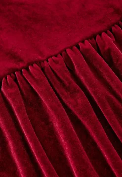 Johanna Toftby x Cellbes Klänning i velour med volang Sale