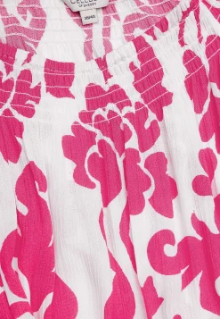 Cellbes of Sweden Klänning i viskoscrêpe Cerise / Mönstrad Best