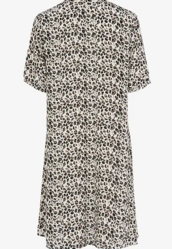 Cellbes of Sweden Klänning i viskoscrêpe Leopard Online