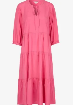 Cellbes of Sweden Klänning med volanger Mörkrosa Online