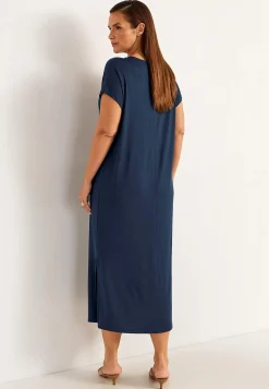 Cellbes of Sweden Klänning Premium i modal Marin