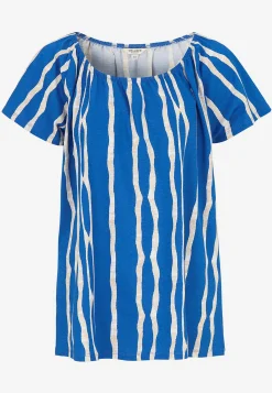 Cellbes of Sweden Kortärmad singoallatunika Blå / Mönstrad Clearance