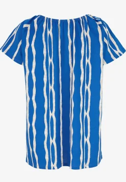 Cellbes of Sweden Kortärmad singoallatunika Blå / Mönstrad Clearance