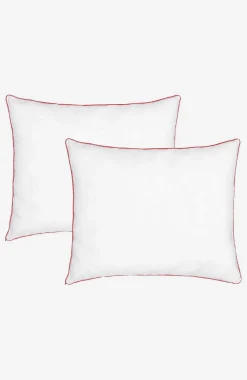 Cellbes of Sweden Kudde hög Elisabeth 2-pack Vit / Röd Clearance