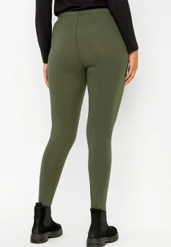 Cellbes of Sweden Leggings i bomull Fia 2-pack Mörkgrön + Svart Hot