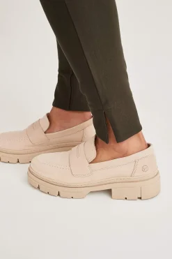 Cellbes of Sweden Leggings i trikå med stretch-twill Nougat