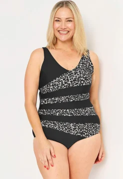 Cellbes of Sweden Leopardmönstrad baddräkt Svart / Leopard Online