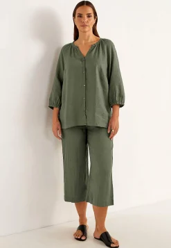 Cellbes of Sweden Linneblus Premium Khakigrön New