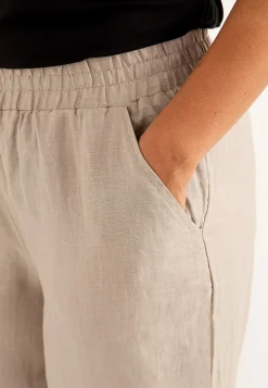 Cellbes of Sweden Linnebyxa Premium med vida ben Beige Online