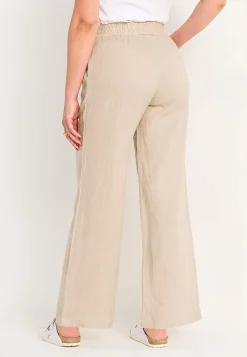 Cellbes of Sweden Linnebyxa Premium med vida ben Beige Online