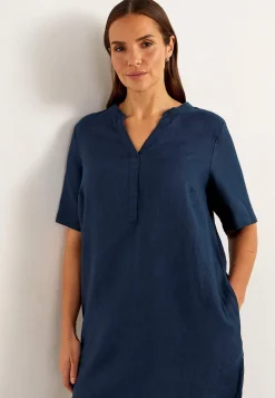 Cellbes of Sweden Linneklänning Premium Marin Discount