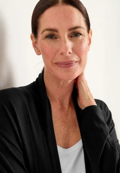 Cellbes of Sweden Lång cardigan i trikå Sofia Svart Online