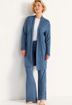 Cellbes of Sweden Lång cardigan i trikå Sofia Mörkblå