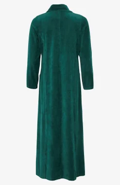 Cellbes of Sweden Lång morgonrock i velour Wilma Hot