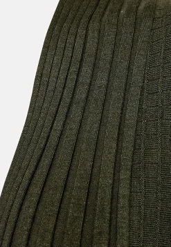 Freequent Lång, ribbad cardigan Claudisse Clearance