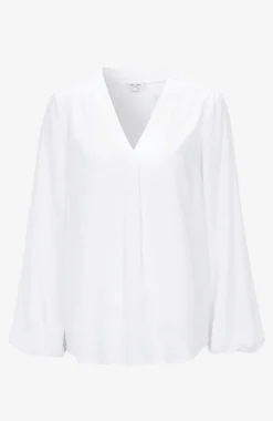 Cellbes of Sweden Långärmad blus Vit Clearance